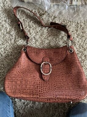 Charlie Lapson Vintage Leather Copper - Style 450 - Shoulder Purse NWT